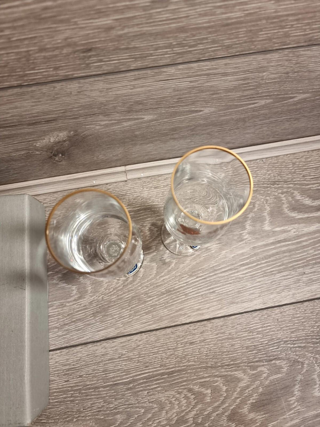 Vintage BOHEMIA Crystal Glass Made In Czech Republic 40th Anniversary